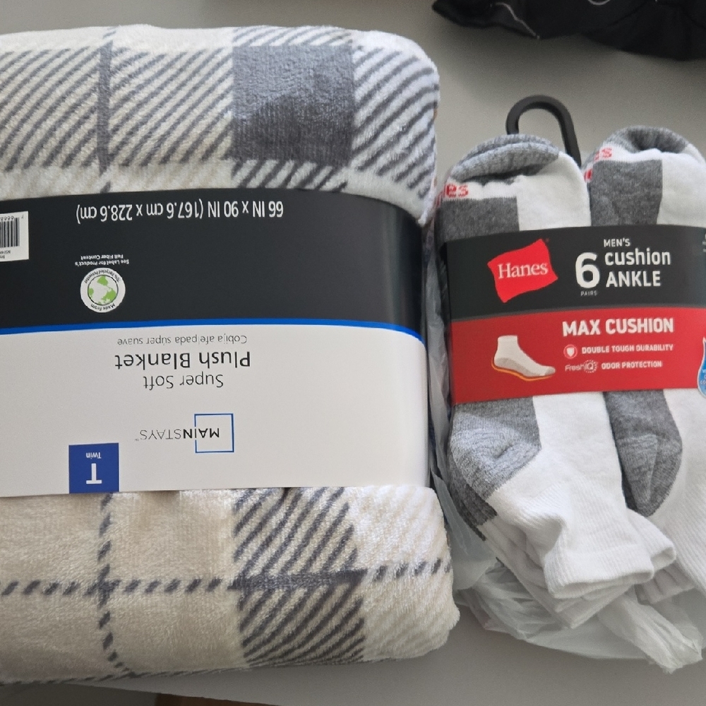 Hanes Gray Athletic Socks Ultimate Comfort